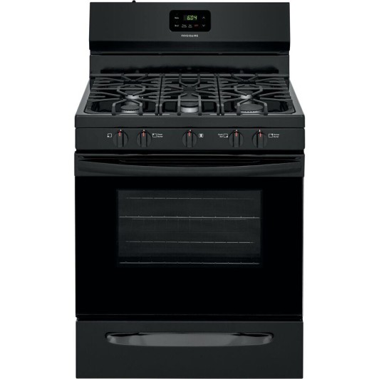 Frigidaire Black Gas Range 